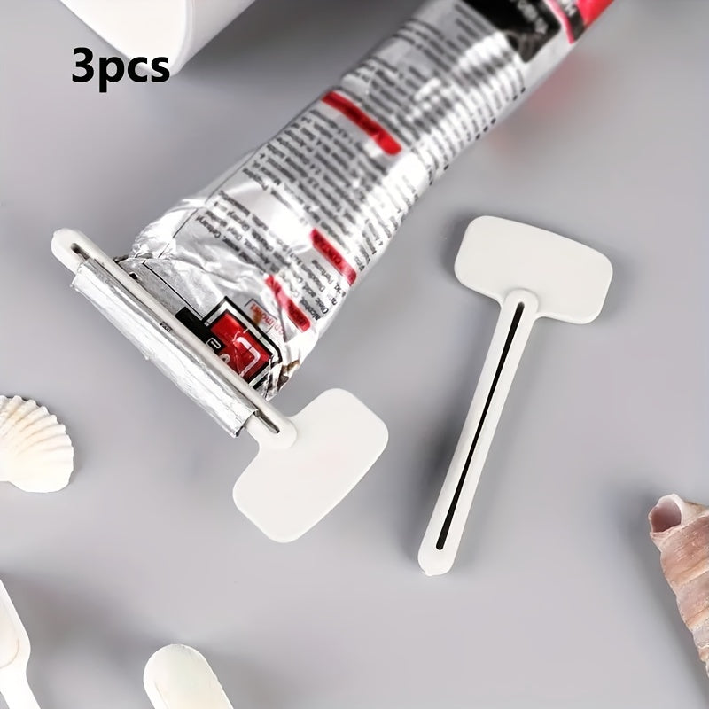 2/3/5/10pcs Pack Glue Dispenser, Toothpaste Dispenser, Glue Squeezer Tool, Toothpaste Squeezer Tool Practical And Affordable Without Battery Plastic Material